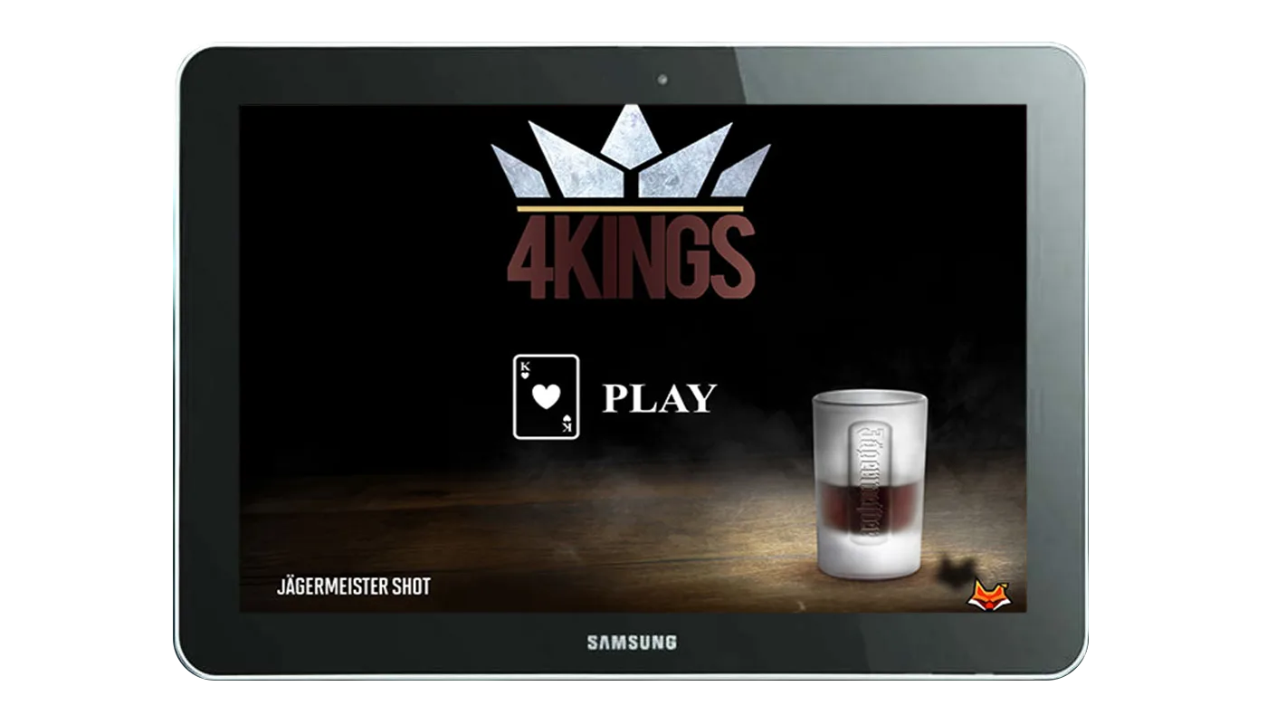 iBar drinks order screen
