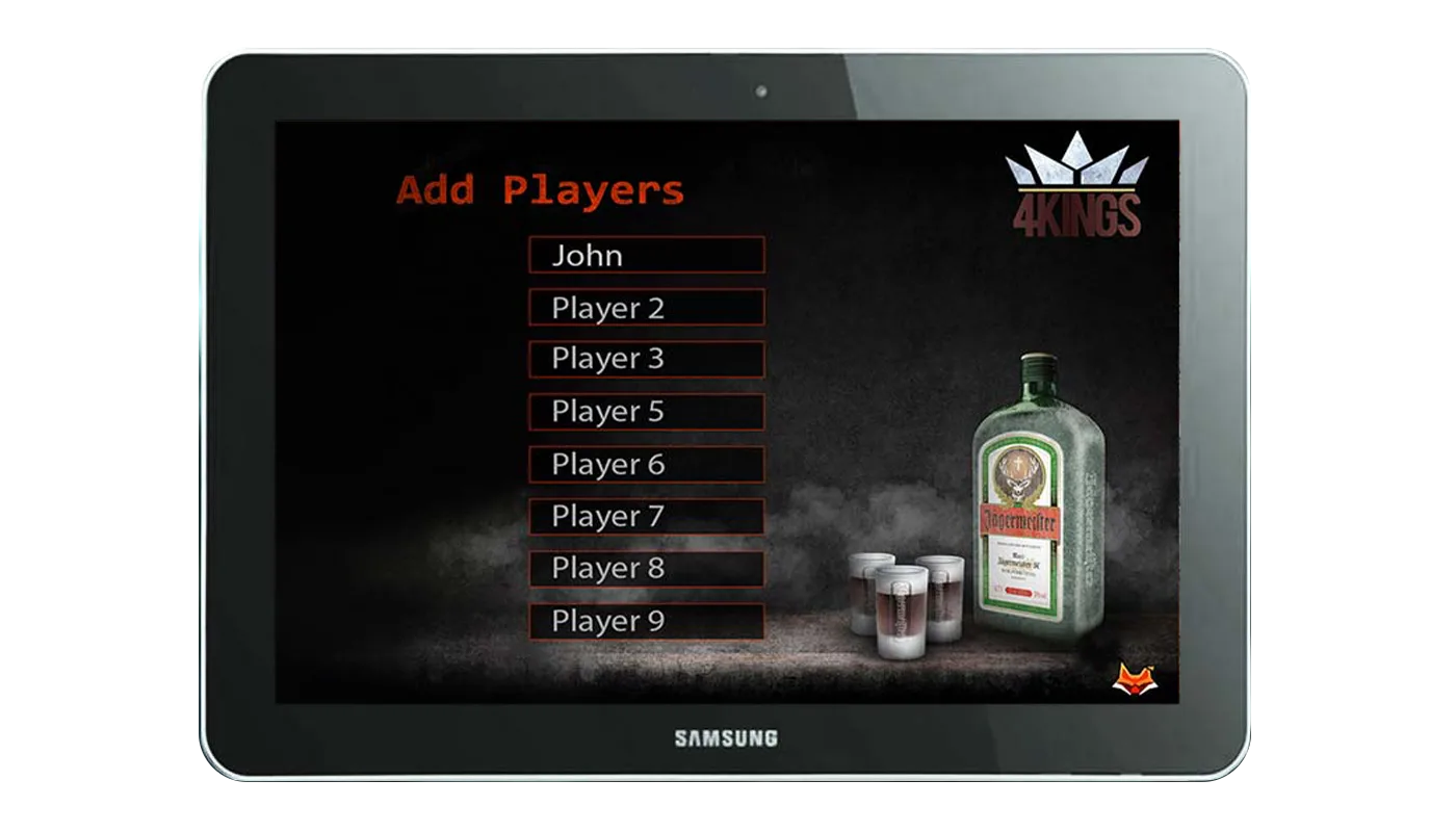 iBar bill split and payment screen